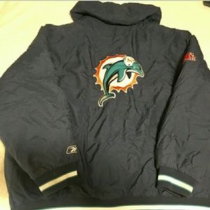 Vintage miami dolphins jacket